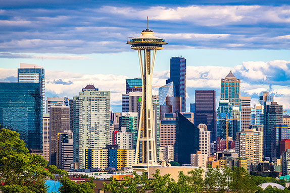 Seattle skyline image from the prior USRC regional centers page.